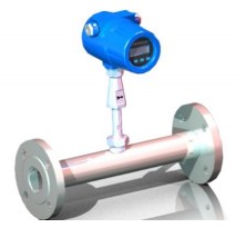 智能熱式氣體質量流量計精簡型外觀結構圖