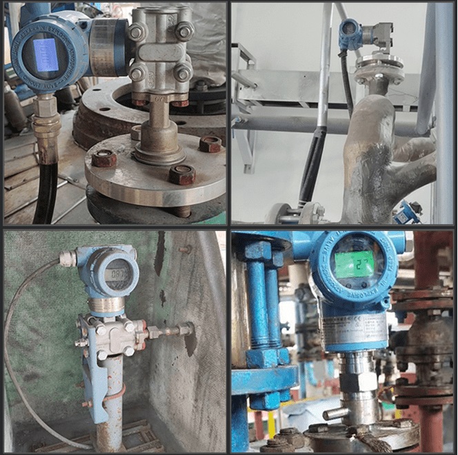 管道壓力變送器現場安裝使用圖
